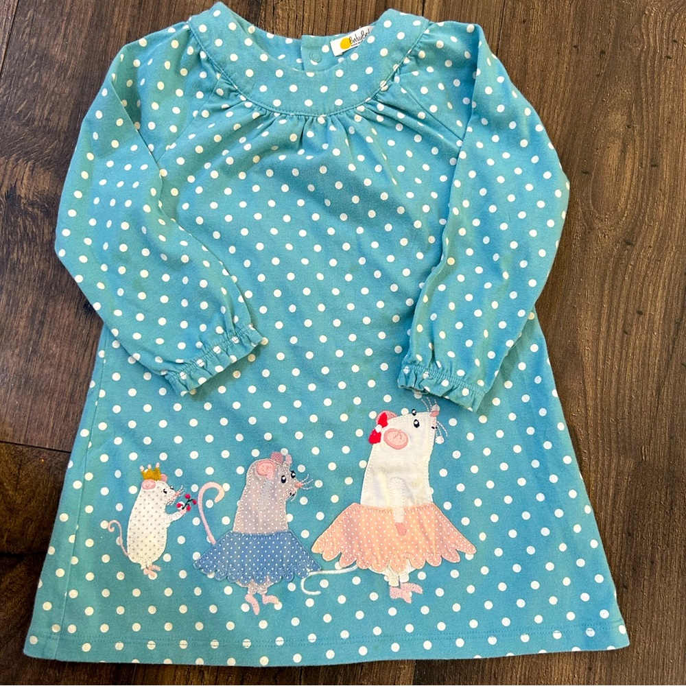 Baby Boden 18-24 months mouse dress. Worn maybe twice.